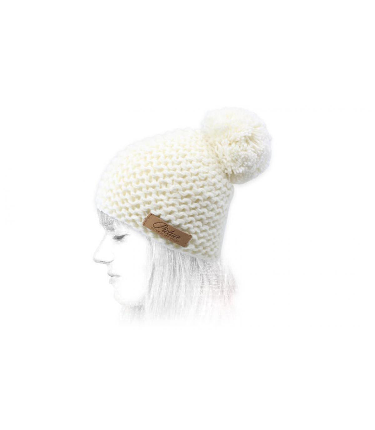 gorro pompóm blanco Picture Coco Mayo Beanie white